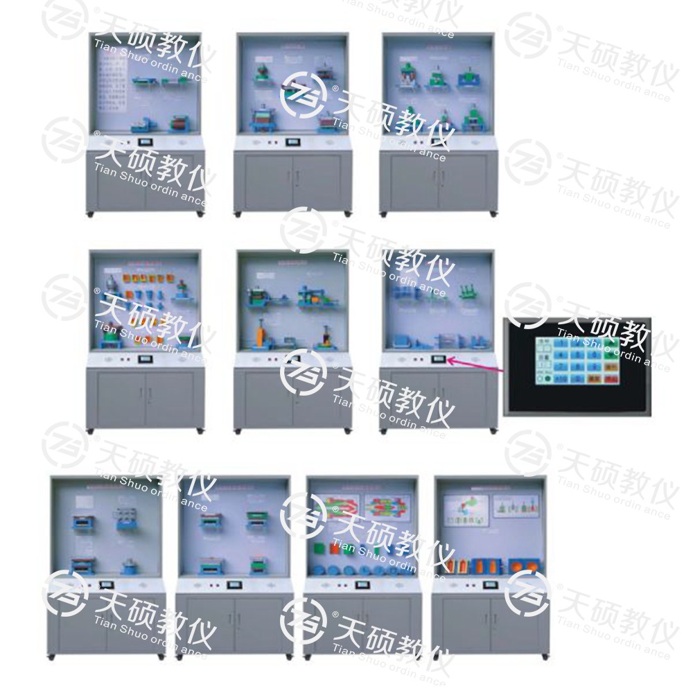 TSSMG-2型 模具陳列柜（10個(gè)分柜，帶智能語(yǔ)音講解）